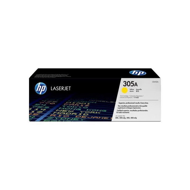 HP TONER GIALLO PER M351/451/3375/475 LJ PRO300/400 2600PAG, 305A