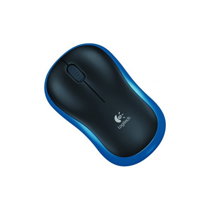 LOGITECH WIRELESS MOUSE M185 OTTICO, USB, COLORE BLU