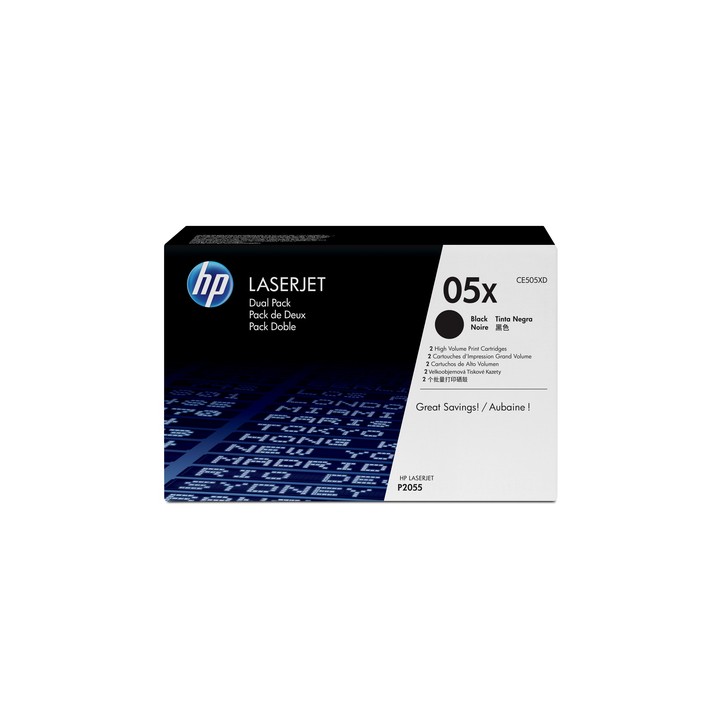 HP TONER NERO PER LJP2055 CONF.DUAL PACK