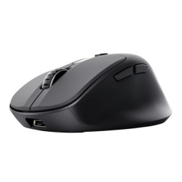 TRUST MOUSE WIRELESS RICARICA ULTRAVELOCE 3MIN 24GG - MULTICONNECT WL 2,4GHZ + 2x BT SILENT - PLASTI