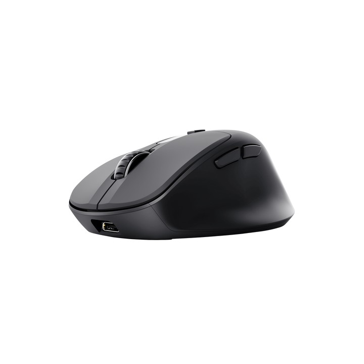 TRUST MOUSE WIRELESS RICARICA ULTRAVELOCE 3MIN 24GG - MULTICONNECT WL 2,4GHZ + 2x BT SILENT - PLASTI