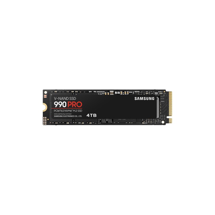 SAMSUNG SSD INTERNO 990 PRO 4TB PCI-E M2. NVME R/W 6900/7450 MBS