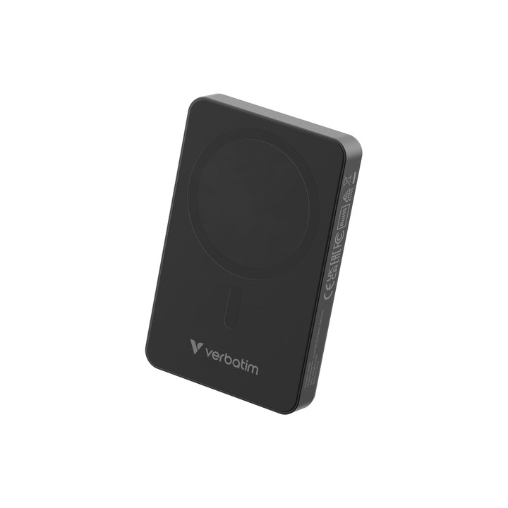 VERBATIM POWER BANK CHARGENGO ESSENTIALS MAGNETIC WIRELESS 10000MAH BLACK