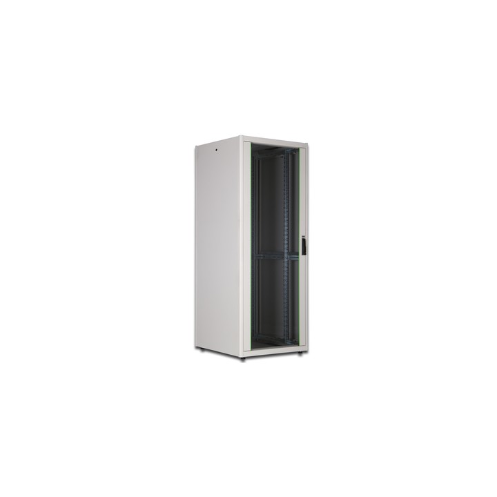 ARMADIO 42 UNIT 19 PER RETI E SERVER MISURE (A)2010 X (L)800 X (P)800 MM. COLORE GRIGIO CHIARO