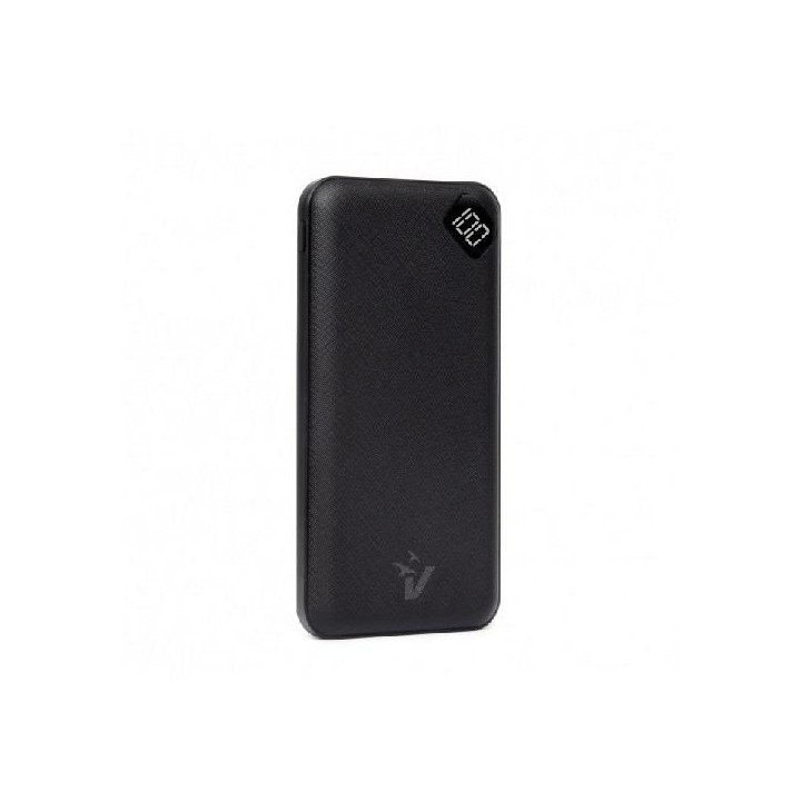 VULTECH POWERBANK CON SCHERMO LCD 20000 MAH USB E TYPE C QUICKCHARGE 65W PPS BIANCO