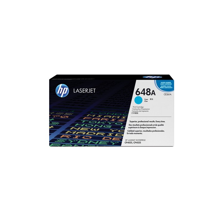 HP TONER CIANO LASERJET CE261A CP4525 N/DN 11K CC493A