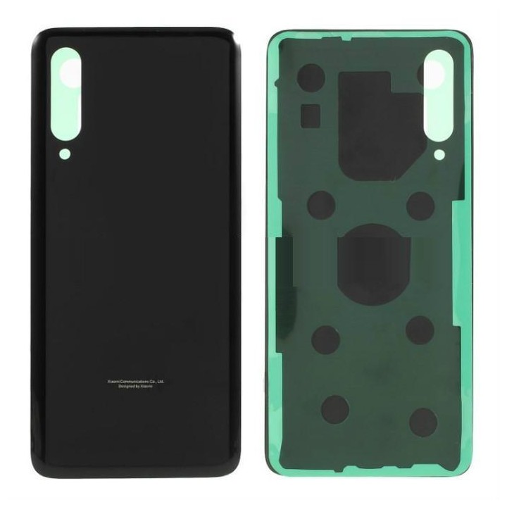 COVER POSTERIORE PER XIAOMI MI 9 NERO ORIGINALE