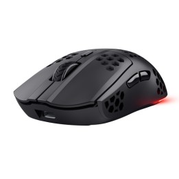 TRUST MOUSE GAMING RGB WIRELESS RICARICABILE ULTRALEGGERO 4.800DPI, AUTONOMIA 80H - GXT929 HELOX NER