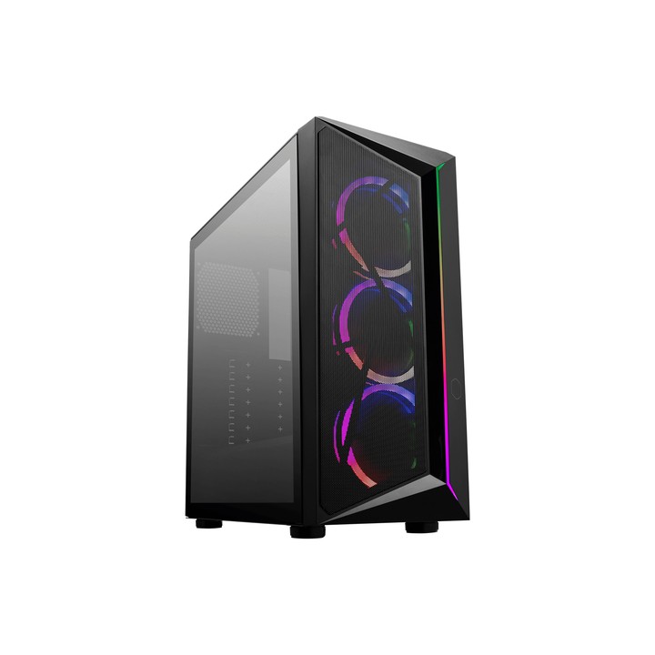COOLER MASTER CASE W/O ODD ARGB, SIDE-PANEL, MINI-TOWER, MICRO-ATX MINI-ITX