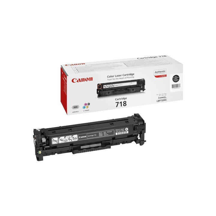 CANON TONER NERO 718 LPB7200 LASER 2661B002