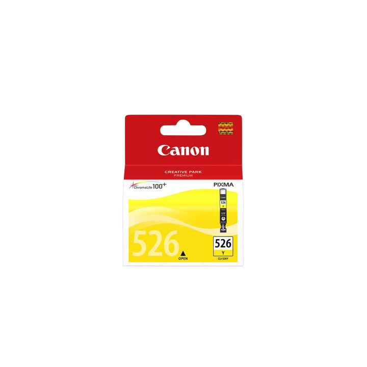 CANON CART INK GIALLO CLI-526Y 9 ML MG5150/5250/6150/8180 IP4850 4543B001