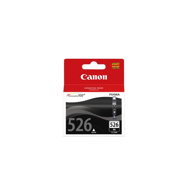 CANON CART INK NERO CLI-526BK 9ML PER MG 5150 5250 6150 8150 IP4850