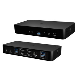 I-TEC DOCKING STATION UNIVERSAL INTELLIGENT 2 DISPLAY, POWER DELIVERY 100W, IT