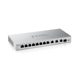 ZYXEL SWITCH SMART MANAGED 8X GB 3X 10MGBE 1X SFP+ 10GBE, - EASY MANAG, DESKTP/RACK