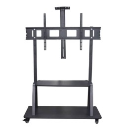 SUPPORTO PER TV CON RUOTE FINO A 130 KG MAX VESA 1200X600 E VIDEO FINO A 180