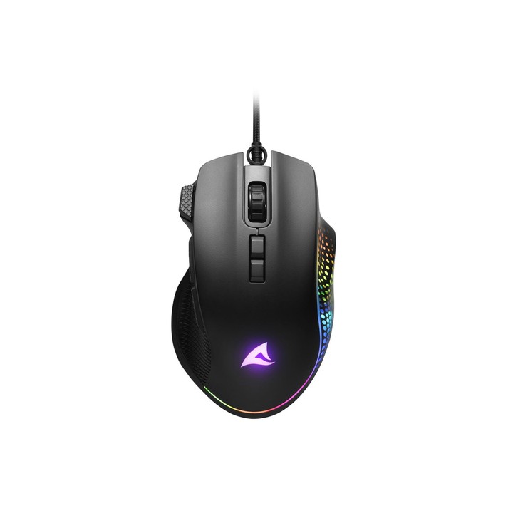 SHARKOON MOUSE 12.800 DPI, 8 PULSANTI, ILLUMINAZIONE RGB