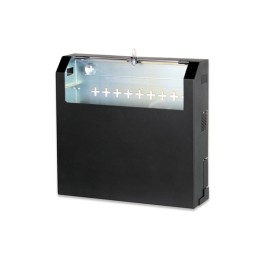 ARMADIO 5 UNITA DA MURO 19 SLIM LINE COLORE NERO (A)14 X (L) 50 X (P)48 CM.