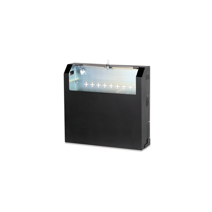 ARMADIO 5 UNITA DA MURO 19 SLIM LINE COLORE NERO (A)14 X (L) 50 X (P)48 CM.