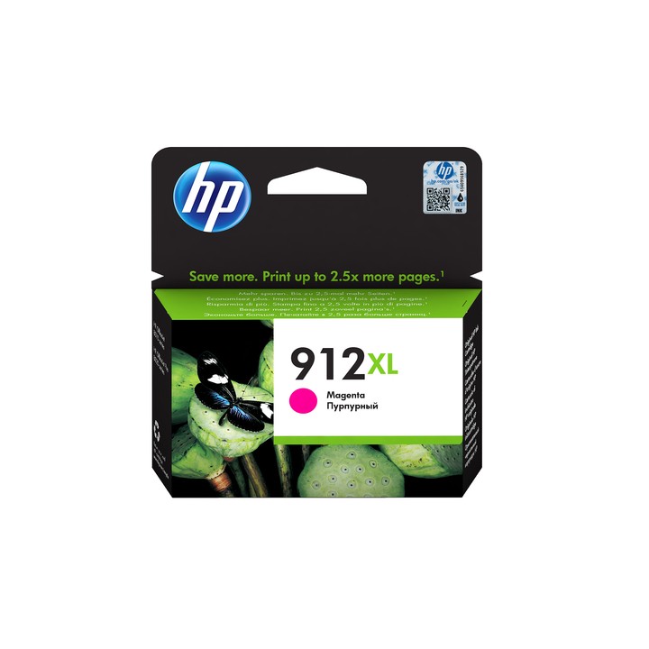 HP CART INK MAGENTA N. 912XL PER OFFICEJET 8012, 8013, 8014, 8015, 8022, 8024, 8025, 8035 TS