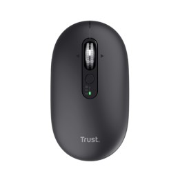 TRUST MOUSE WIRELESS HYPERSCROLL RICARICABILE MULTICONNECT WL 2,4GHZ + 2x BT ULTRASOTTILE SILENT - 3