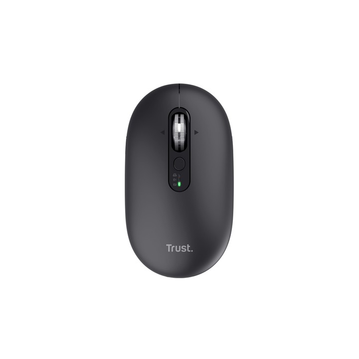 TRUST MOUSE WIRELESS HYPERSCROLL RICARICABILE MULTICONNECT WL 2,4GHZ + 2x BT ULTRASOTTILE SILENT - 3
