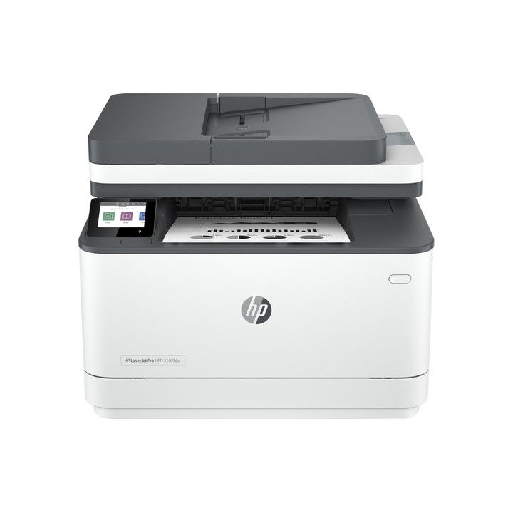 HP MULTIFUNZIONE LASER A4 B/N, LASERJET PRO MFP 3102FDW, 33 PM ADF, FRONTE/RETRO, USB/LAN/WIFI