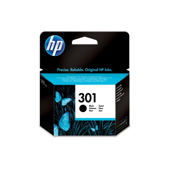 HP CART INK NERO 301 PER DJ1000/2000 TS