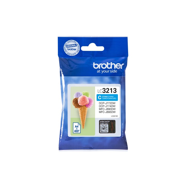 BROTHER CART INK CIANO PER DCPJ772/J774/MFCJ890DW/J895DW DA 400PG