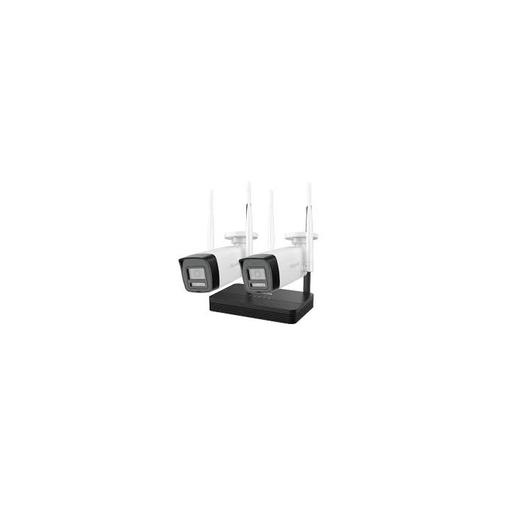 HILOOK KIT TELECAMERA / NVR HILOOK 4MP H.265 TWO BULLET WIFI NVS KIT