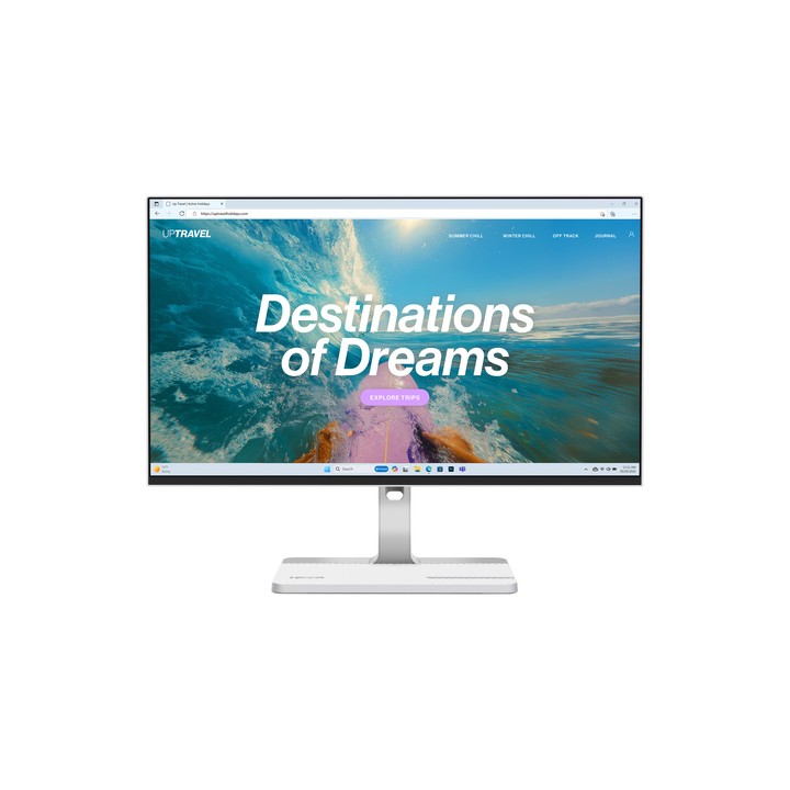 LENOVO MONITOR 23,8 LED IPS 16:9 FHD 6MS 144hz 250 CDM, PIVOT, HDMI, L24D-4C, BIANCO