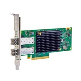 DELL TECHNOLOGIES EMULEX LPE38102 SECUREHBA DUAL PORT FIBRE CHANNEL 64GB ADAPTER PCIE FULL HEIGHT +SEC CK