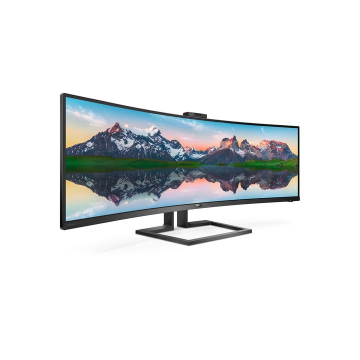 PHILIPS MONITOR CURVO 49 LED VA SUPERWIDE 32:9 5120X1440 5MS 450CDM, HDMI/DP/USB, WEBCAM, DOCKING STATION USB-C, MULTIMEDIALE