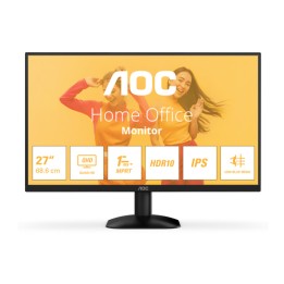 AOC MONITOR 27 LED IPS QHD 16:9 1MS 300 CDM, DP/HDMI