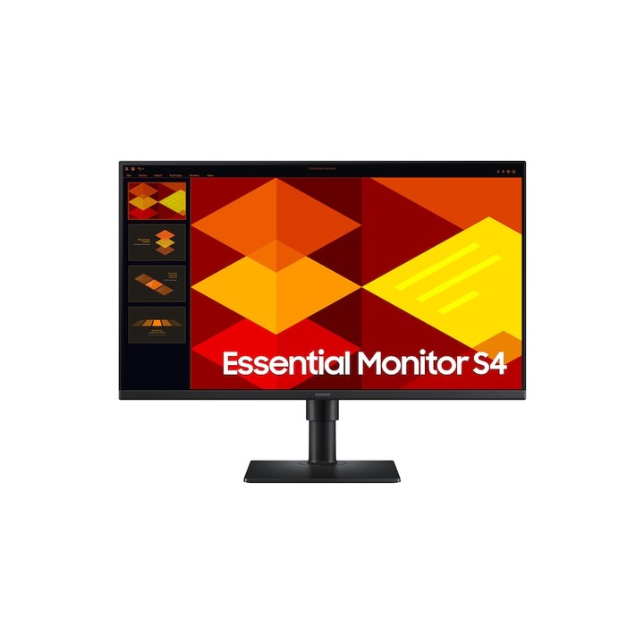 SAMSUNG MONITOR 27 LED IPS 16:9 FHD 5MS 250 CDM 100hz, PIVOT, HDMI, MULTIMEDIALE, S4 S40GD