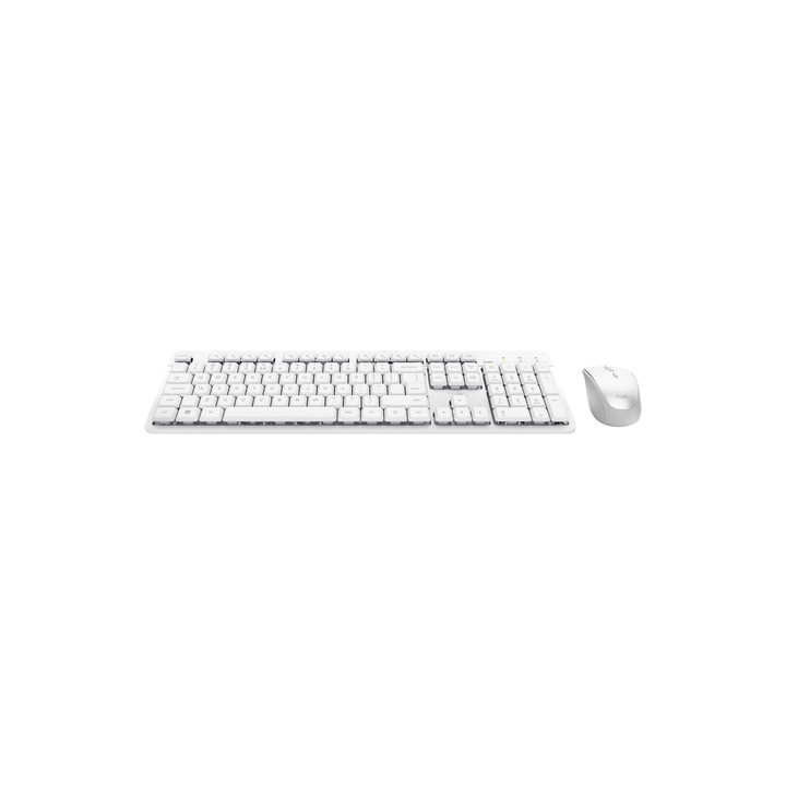 TRUST BUNDLE TASTIERA E MOUSE ODY II, BIANCO, IT