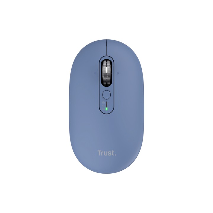 TRUST MOUSE WIRELESS HYPERSCROLL RICARICABILE MULTICONNECT WL 2,4GHZ + 2x BT ULTRASOTTILE SILENT - 3