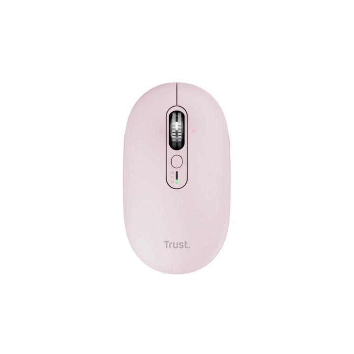 TRUST MOUSE WIRELESS HYPERSCROLL RICARICABILE MULTICONNECT WL 2,4GHZ + 2x BT ULTRASOTTILE SILENT - 3