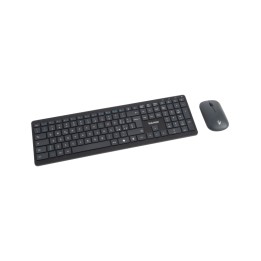 VULTECH TASTIERA E MOUSE BUNDLE, WIRELESS LOW PROFILE A FORBICE, TASTI FUNZIONALI, 2000DPI REGOLABIL