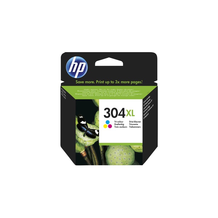 HP CART INK COLORE (C/M/Y) N.304XL PER DJ3720/3730 TS