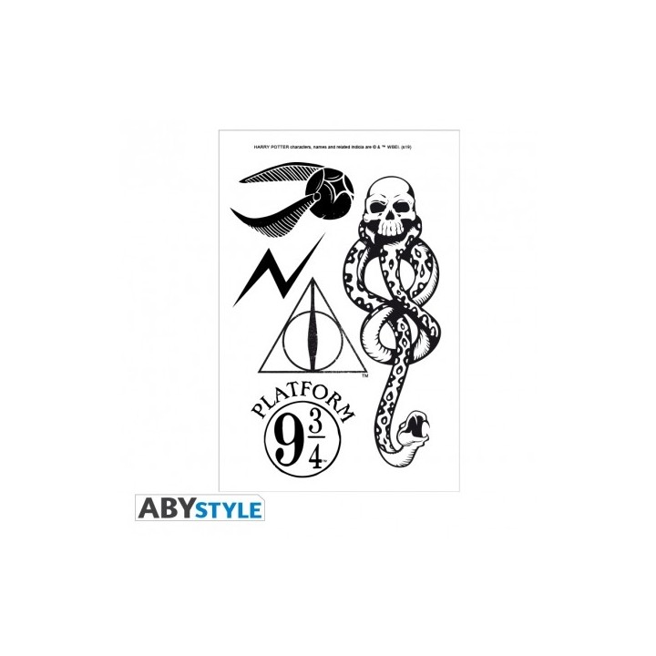 HARRY POTTER Tattos Pack x5