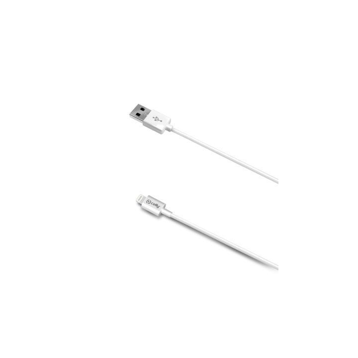 CELLY - CAVO USB A TO LIGHTING 2 METRI