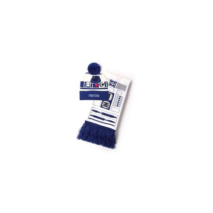 DIFUZED STAR WARS - GIFT SET (BERRETTO & SCIARPA) R2-D2