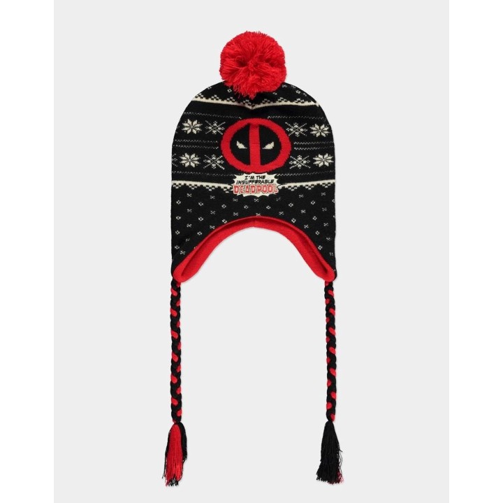 DIFUZED MARVEL DEADPOOL BADGE SHERPA