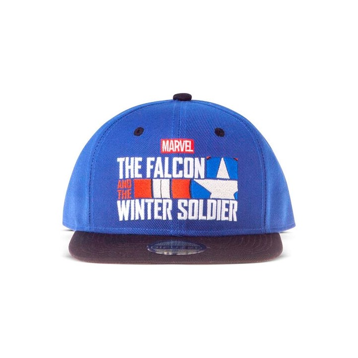 DIFUZED MARVEL WINTER SOLDIER LOGO CAPPELLINO