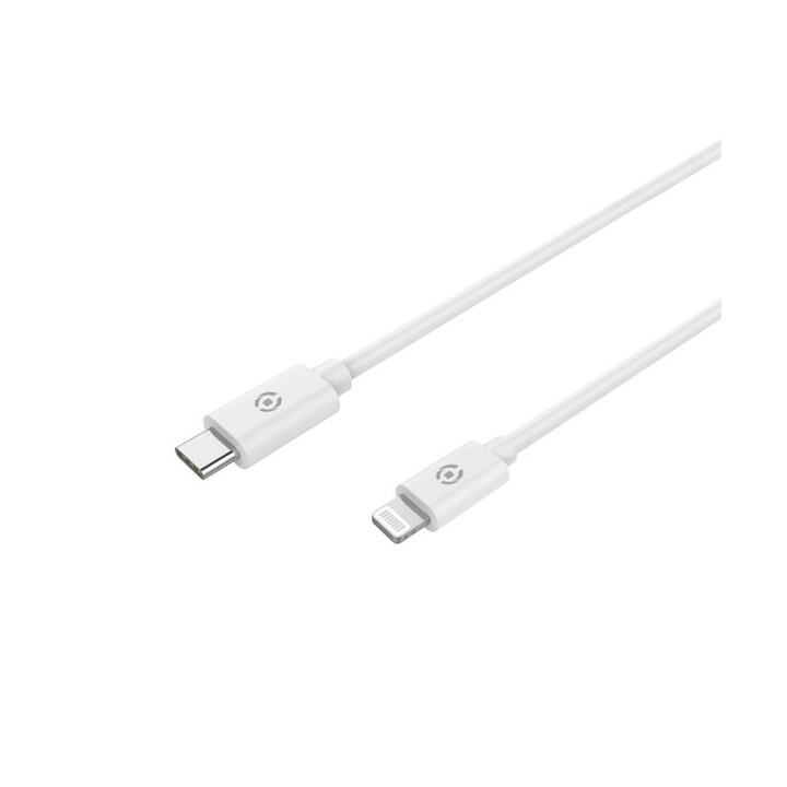 CELLY - CAVO BIANCO TYPE C E LIGHTNING 1 METRO