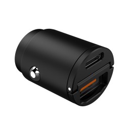 CELLY - CC MINI - CARICA BATTERIE DA AUTO USB + USB-C 30W