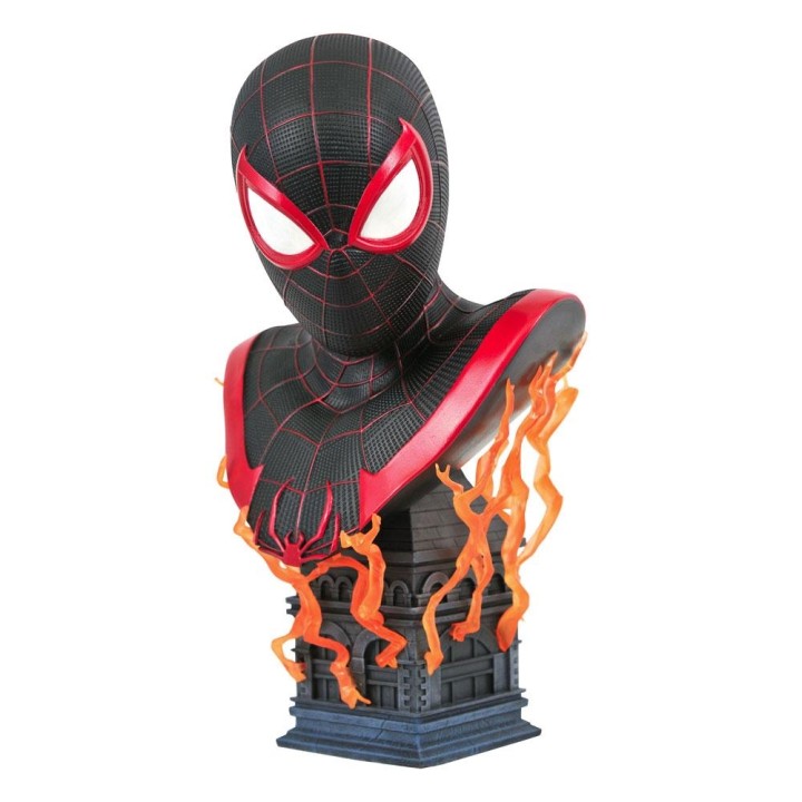 Marvel Gamerverse Legends in 3D Busto 1/2 Miles Morales 25 cm