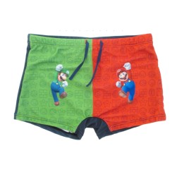 NINTENDO SUPER MARIO : MARIO E LUIGI - COSTUME DA BAGNO BOXER 5 ANNI (110cm)