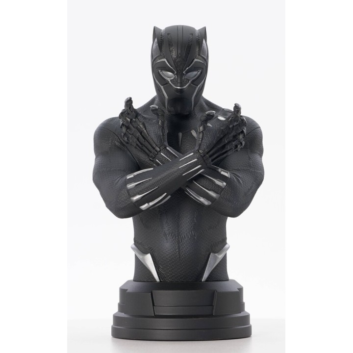 MARVEL AVENGERS ENDGAME - BLACK PANTHER BUSTO IN RESINA ( SCALA 1/6 ) 18cm