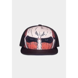 DIFUZED ATTACK ON TITAN - SNAPBACK ( CAPPELLINO ) REGOLABILE : GIGANTE COLOSSALE